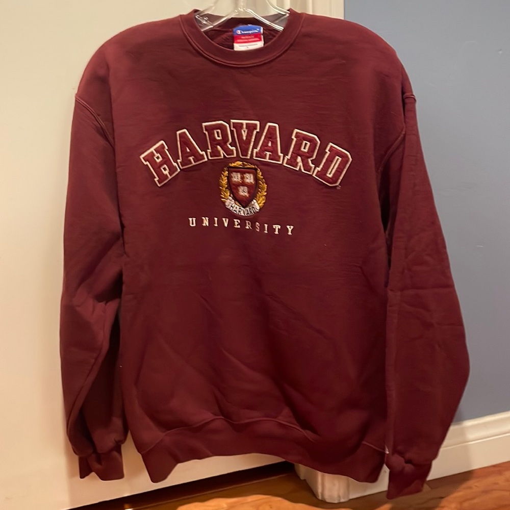 Vintage Champion Brand Harvard Crewneck Sweater from the 1990’s